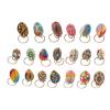 20pcs Shell Dreadlocks Ring Cute Exqusite Hair Braiding Pendant Clips Hair Accessories Decoration view 3