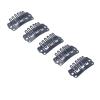 100pcs 2.3cm U Shape Wig Clips 6 Comb Teeth Stainless Steel Black Wig Accessories Snap Comb Clips for Hair Extension view 4
