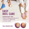 Dr. Frederick's Original Moisturizing Fuzzy Heel Socks for Dry Cracked Heels Treatment - Infused with Olive Oil, Jojoba Oil and Vitamin E - 2 Pairs - Stocking Stuffers for Adults - Relaxing Rose view 2