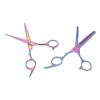 2Pcs Hair Cutting Scissors Stainless Steel High Sharpness Smoothing Hair Thinning Shears for Family Barber Professionals view 3