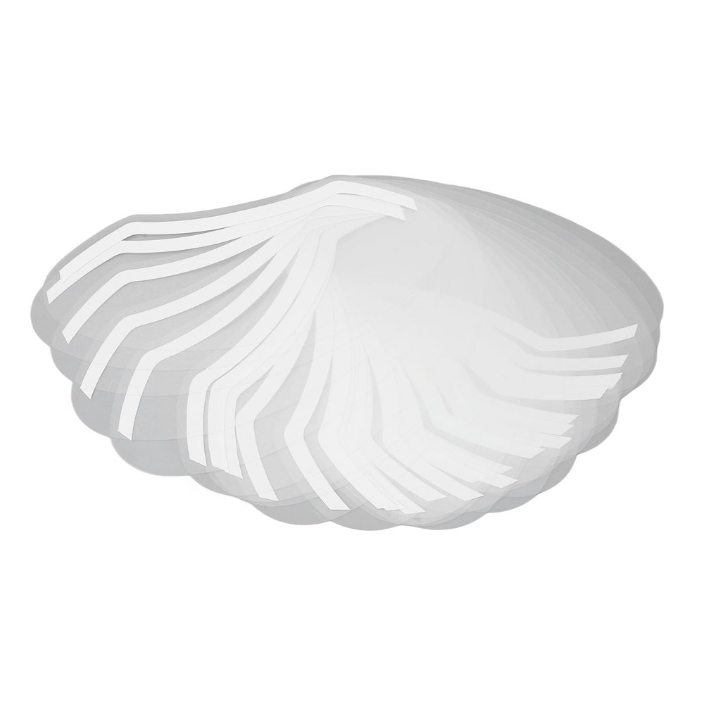 30pcs Disposable Face Eye Transparent Plastic Makeup Shower Face for Hair Salon