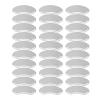 30pcs Disposable Face Eye Transparent Plastic Makeup Shower Face for Hair Salon view 2