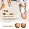 Dr. Frederick's Original Moisturizing Fuzzy Heel Socks for Dry Cracked Heels Treatment - Infused with Olive Oil, Jojoba Oil and Vitamin E - 2 Pairs - Stocking Stuffers for Adults - Citrus Glow view 2