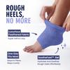 Dr. Frederick's Original Moisturizing Fuzzy Heel Socks for Dry Cracked Heels Treatment - Infused with Olive Oil, Jojoba Oil and Vitamin E - 2 Pairs - Stocking Stuffers for Adults - Lavender Luxury view 3