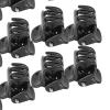 100PCS Black Plastic Mini Clips Small Claws Hair Clip Clamp Clothes Hair Accessories view 2