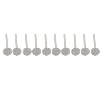 10pcs Nail Grinding Bits Manicure Polishing Head Set Interchangeable Nail Drill Bits