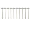 10pcs Nail Grinding Bits Manicure Polishing Head Set Interchangeable Nail Drill Bits view 4