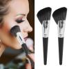 2pcs Sickle Contour Brush Soft Hair Wooden Handle Makeup Shading Brush Cosmetic Tool for Makeup Artist view 3