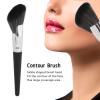 2pcs Sickle Contour Brush Soft Hair Wooden Handle Makeup Shading Brush Cosmetic Tool for Makeup Artist view 4