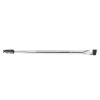 2pcs Silver Double Ended Brow Brush Soft Hair Makeup Spiral Eyebrow Eyelash Brush Cosmetic Tool view 2