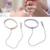 2pcs Eyelash Extension Tweezer Holder Bracelet Silicone Ring Tweezers Protector Wrist Band Strap Purple White view 2