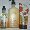 3 x ROSE TANGERINE TEA INVIGORATION Mist Lotion Cream bath body aromatherapy view 1