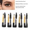 5pcs Double Ended Brow Brush Professional Makeup Soft Hair Foldable Eyebrow Eyelash Brush Cosmetic Tool view 3