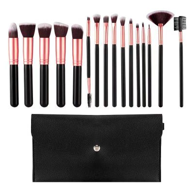 14 Makeup Brush Set, Loose Foundation, Soft Bristle Brush