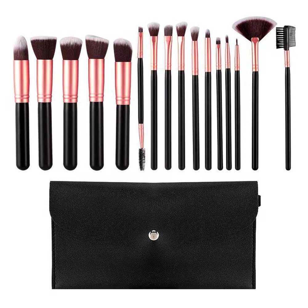 14 Makeup Brush Set, Loose Foundation, Soft Bristle Brush