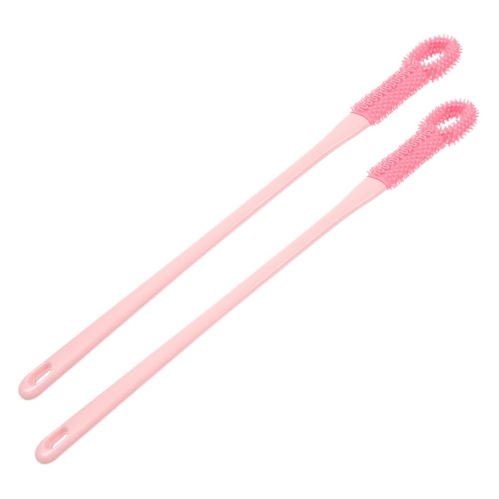 FOMIYES 2pcs Comfortable Grip Toe Gap Cleaning Brush Durable Foot Scrubber for Effortless Shower Cleaning Multi-Functional for Foot Care and Exfoliation