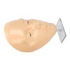 5D Silicone Makeup Practice Face Teaching Face Eye Cosmetic Mannequin Board for Cosmetology (White) view 2