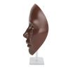 5D Silicone Makeup Practice Face Teaching Face Eye Cosmetic Mannequin Board for Cosmetology (Black) view 2