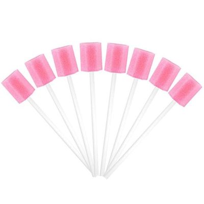 200pcs Disposable Oral Care Sponge Swab Tooth Cleaning Mouth Swabs