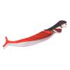3PCS Eyelashes Tweezers False Eyelash Curlers Applicator Removal Tool Stainless Steel Nippers Red view 2