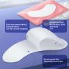 100 Pairs Under Eye Pads for Eyelash Extensions, Disposable Eye Gel Patches, NonWoven Fabric Eyelash Plasters, Eye Area Moisturizing Pads view 3