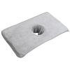 FashionCha Salon Massage Table Towel Lying Towel Washable Fiber Comfortable SPA Bed Head Curtain Cushion, Light Grey view 1