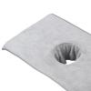 FashionCha Salon Massage Table Towel Lying Towel Washable Fiber Comfortable SPA Bed Head Curtain Cushion, Light Grey view 4