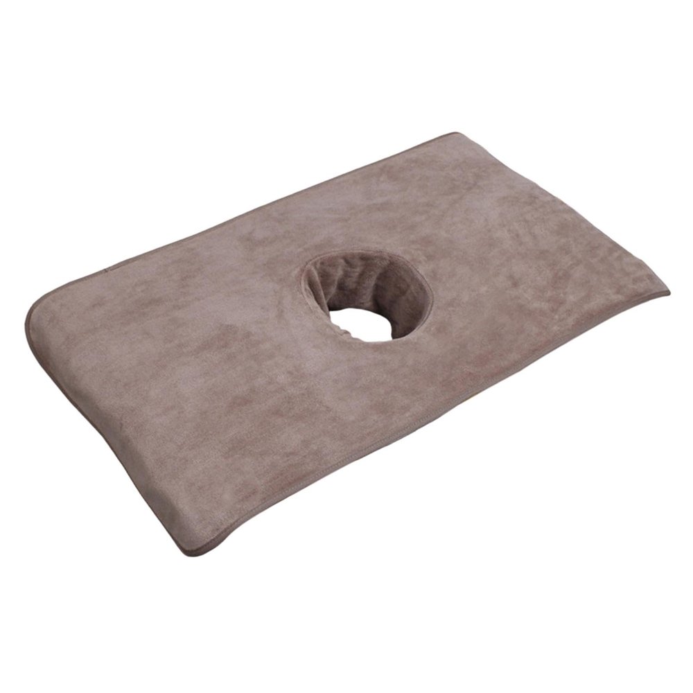FashionCha Salon Massage Table Towel Lying Towel Washable Fiber Comfortable SPA Bed Head Curtain Cushion, Coffee