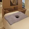 FashionCha Salon Massage Table Towel Lying Towel Washable Fiber Comfortable SPA Bed Head Curtain Cushion, Coffee view 2