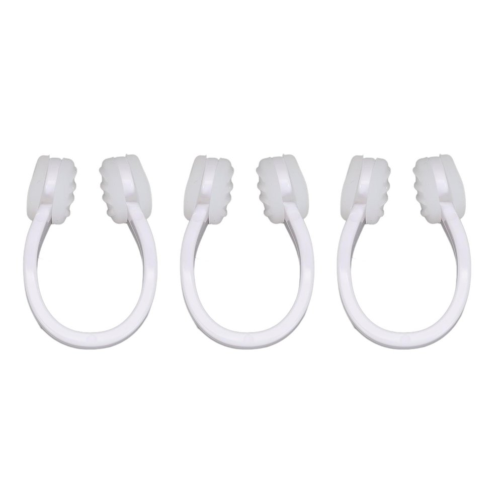 3pcs Nose Up Lifting Clips Nose Bridge Slimming Enhancer Silicone Nose Straightening Clip