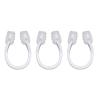 3pcs Nose Up Lifting Clips Nose Bridge Slimming Enhancer Silicone Nose Straightening Clip view 1