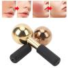 2Pcs Unbreakable Stainless Steel Ice Globes,Cooling Facial Roller Cryo Sticks for Skin Care, Puffiness, Wrinkles, Dark Circles view 2
