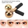 2Pcs Unbreakable Stainless Steel Ice Globes,Cooling Facial Roller Cryo Sticks for Skin Care, Puffiness, Wrinkles, Dark Circles view 3