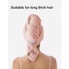 KITCISSL Hair Towel Dry Hair Cap for Girl and Women, Female Quick-Drying Hair Towel Hair Drying Towel Bath Cap Hair Wrap Towels Quick Dry Towel for Long Short Straight Curly Hair(Beige) view 2