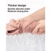 KITCISSL Hair Towel Dry Hair Cap for Girl and Women, Female Quick-Drying Hair Towel Hair Drying Towel Bath Cap Hair Wrap Towels Quick Dry Towel for Long Short Straight Curly Hair(Beige) view 3