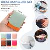 30 Set Manicure Kit Bulk Nail Clippers 7 in 1 Mini Nail Clippers Stainless Steel Professional Care Pedicure with Travel Bag Grooming Kit for Christmas Women Men Home(Vivid Color,Cute) view 2