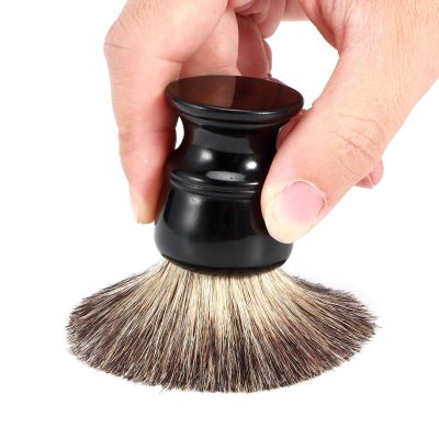 Shaving Brush Portable Hair Shaving Brush Base Shave Brush for Shaving Foam