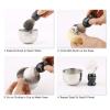 Shaving Brush Portable Hair Shaving Brush Base Shave Brush for Shaving Foam view 4