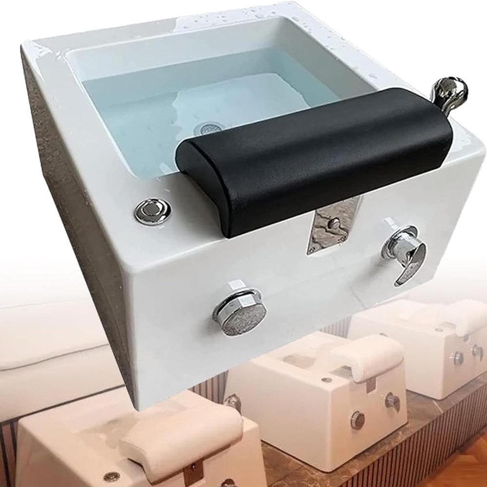 CAJUCA Foot Soak Tub,Portable Pedicure Foot Spa Bathtub,Foot Soaker,Deep Foot Bath Spa Foot Rest Feet Spa Tub Spa Foot Bath