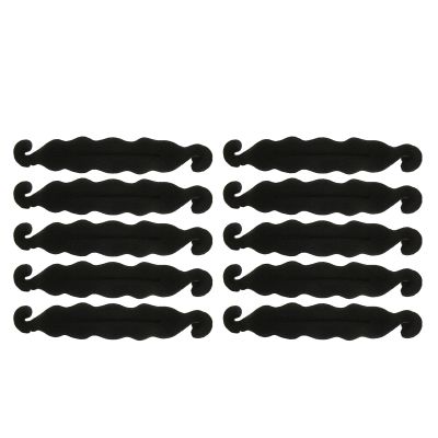 Tissting 10 Pcs Magic Hair Bun Maker, Sponge Buns Shaper Flexible Reusable Bun Twister for Updo Ballet Buns Hairstyle Styling