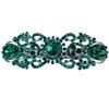 Austrian Crystal Bridal Hair Barrettes, Rhinestones Vintage Hair Clips, Sparkly Glitter Crystal Hairgrip Wedding Hair Headwear Accessories for Women Girls view 1