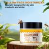 Beef Tallow and Honey Balm, Grass Fed Grass Finished Face Cream for Skin Care, Tallow Face Moisturizer Body Lotion for Skin Hydration, Whipped Tallow Balm, Beef Tallow for Skin Care, 2oz, Unscented view 4