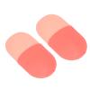 2pcs Ice Face Roller Reducing Puffiness Silicone Facial Eye Cold Roller Massage Tool for Home (Pink) view 4