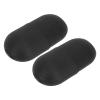 2pcs Ice Face Roller Reducing Puffiness Silicone Facial Eye Cold Roller Massage Tool for Home (Black) view 1