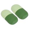 2pcs Ice Face Roller Reducing Puffiness Silicone Facial Eye Cold Roller Massage Tool for Home (Green) view 3