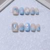 Handmade Heart-Shaped Detachable Nail Art Patch - Fake Nail for Nail Art(M) view 1