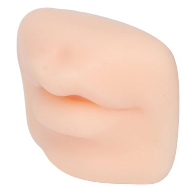 Silicone Lip Model 3D Semi Permanent Soft Microblading Lip Piercing Practice Model