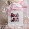 Handmade Wearable Nail Hot Girl Cool Detachable Fake Nail Nail Patch Nail Art Fake Nails(L) view 3