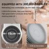 HMWOKPOT Back Scrubber for Shower Wall, 2-Speed Adjustment Electric Body Scrubber with 18Cm Large Brush Head, 360 Automatic Rota-Tion view 3