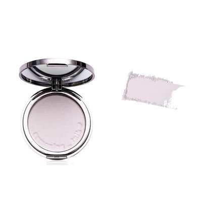 1 PC New AZTK Setting Powder Foundation Oil Control Pressed Foundation Powder with Puff Clear Press Powder Purple Pressed Powder (02#, 5.6g)